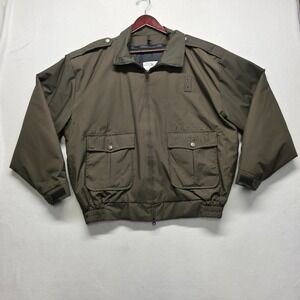 Flying Cross Men's Brown Ultra Duty Police Work Jacket #59139WP Size XL-R NWOT